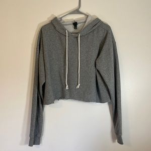Wild Fable Cropped Gray Women’s Hoodie